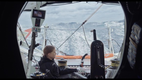 Greta reiste im vergangenen Jahr emissionsfreundlich zur Klimakonferenz in New York – mit dem Segelschiff.