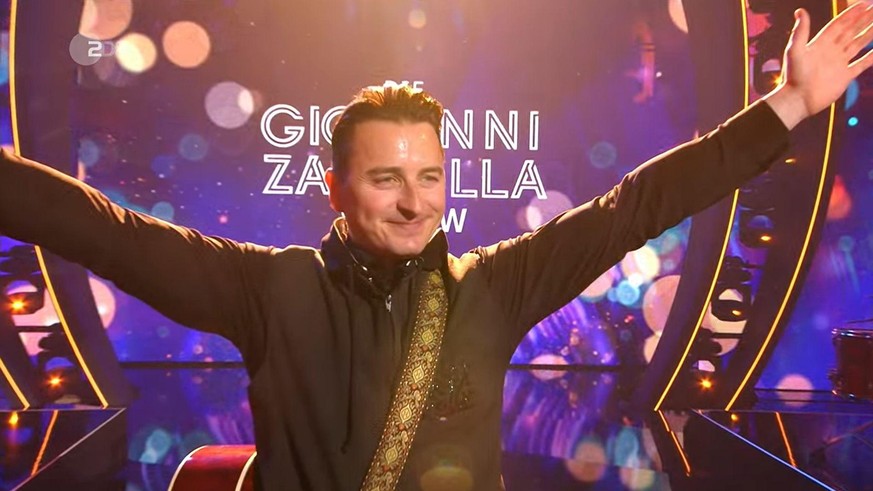 Andreas Gabalier trat am Samstag in der "Giovanni Zarrella Show" auf.