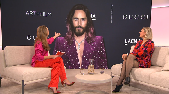 Ruth Moschner schwärmte für Jared Leto.