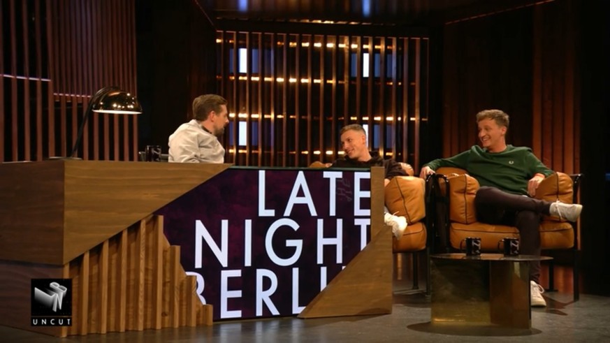 Felix Lobrecht und Tommi Schmitt zu Gast bei "Late Night Berlin".