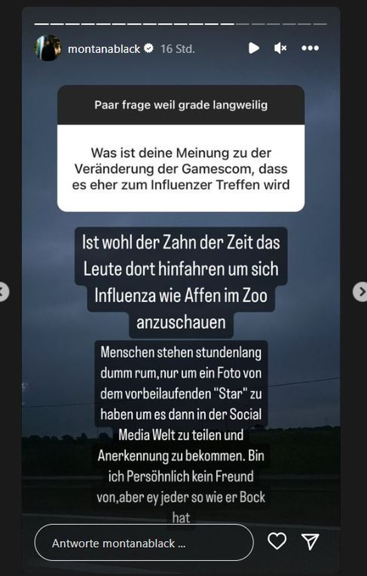 MontanaBlack auf instagram