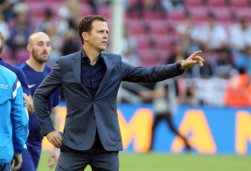 DFB Deutschland, Köln, 10.06.2015, Fussball, FIFA, Länderspiel, Deutschland DFB - USA (1:2): Oliver Bierhoff (Teammanager DFB).

DFB Germany Cologne 10 06 2015 Football FIFA international match German ...