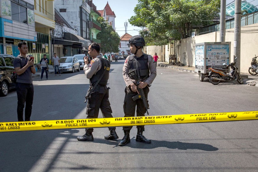 4 Tote nach Bomben-Anschlag auf Polizeizentrale in Indonesien