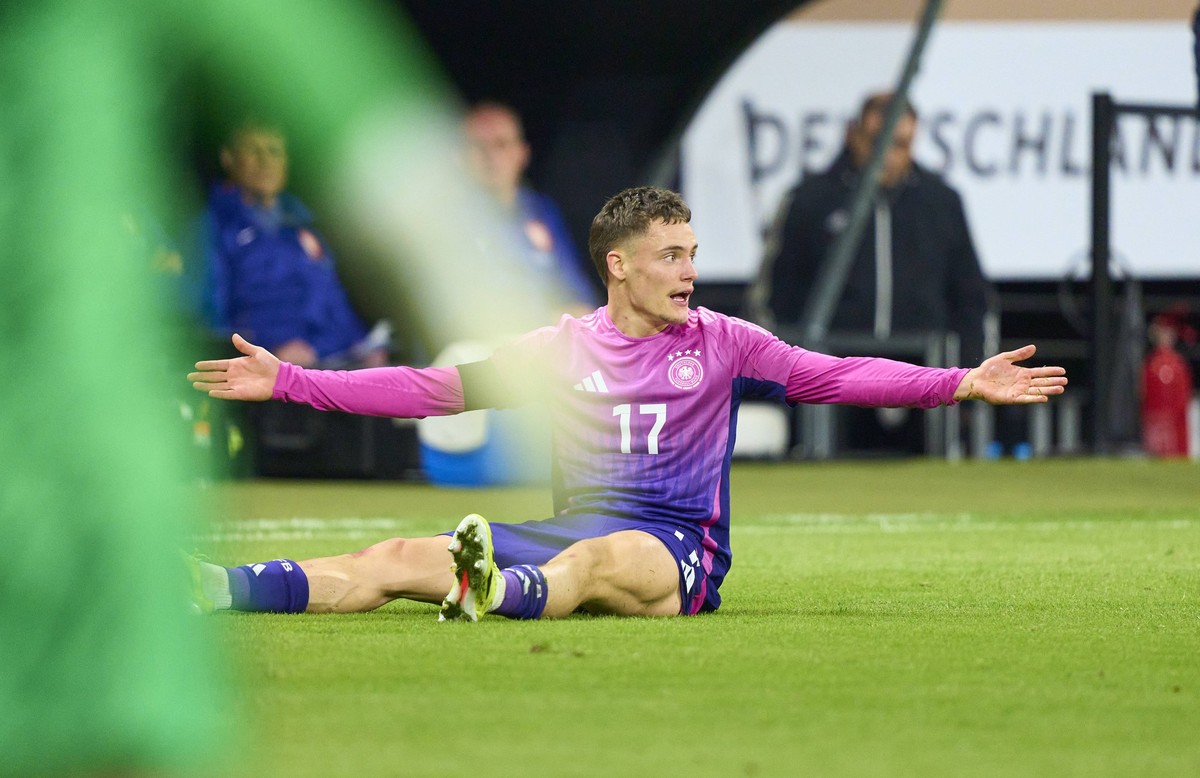 Florian Wirtz, Nr. 17 DFB in the friendly match GERMANY - NETHERLANDS 2-1 DEUTSCHLAND - NIEDERLANDE 2-1 in preparation for European Championships 2024 on Mar 26, 2024 in Frankfurt, Germany.