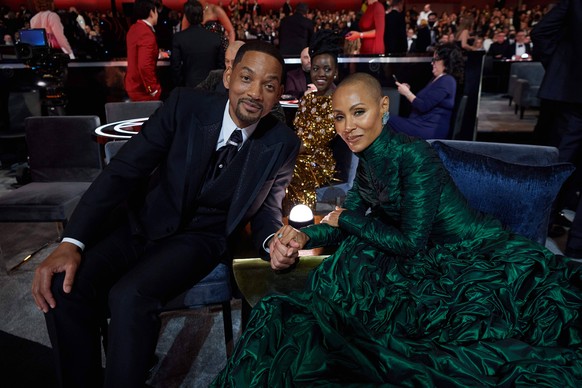 Will Smith and Jada Pinkett Smith at the Academy Awards "Dolby Theater" in Hollywood.