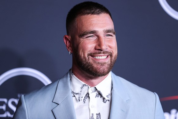2022 ESPY Awards American football tight end for the Kansas City Chiefs of the National Football League Travis Kelce arrives at the 2022 ESPY Awards held at the Dolby Theatre on July 20, 2022 in Holly ...