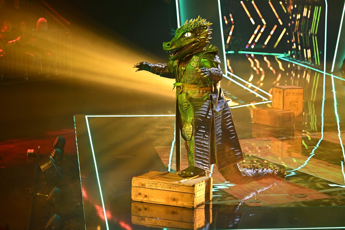 Das Krokodil bekam von Palina eine Drohung.