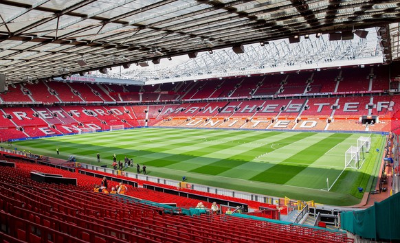 Manchester United, ManU v Norwich City Premier League 16/2022. General View inside the stadium ahead of the Premier League match between Manchester United and Norwich City at Old Trafford, Manchester, ...