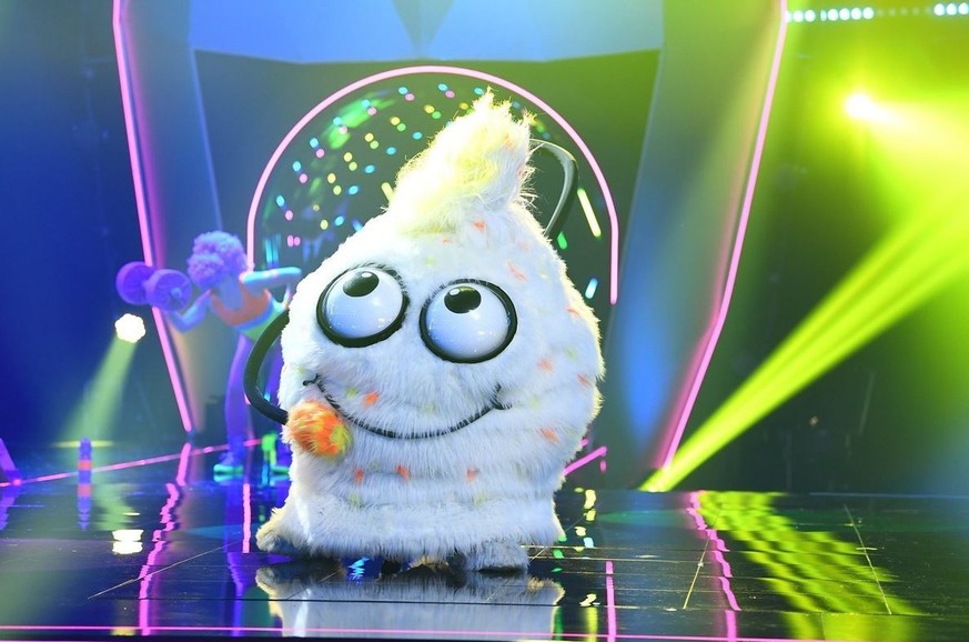 Absoluter Fan-Liebling: Der Wuschel auf der "The Masked Singer"-Bühne