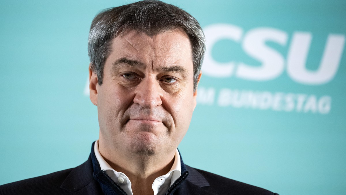 Markus Söder, Ministerpräsident von Bayern und Vorsitzender der CSU, äußert sich zu Beginn der Klausurtagung der CSU-Landesgruppe des Deutschen Bundestages. Die traditionelle Winterklausur sollte eige ...
