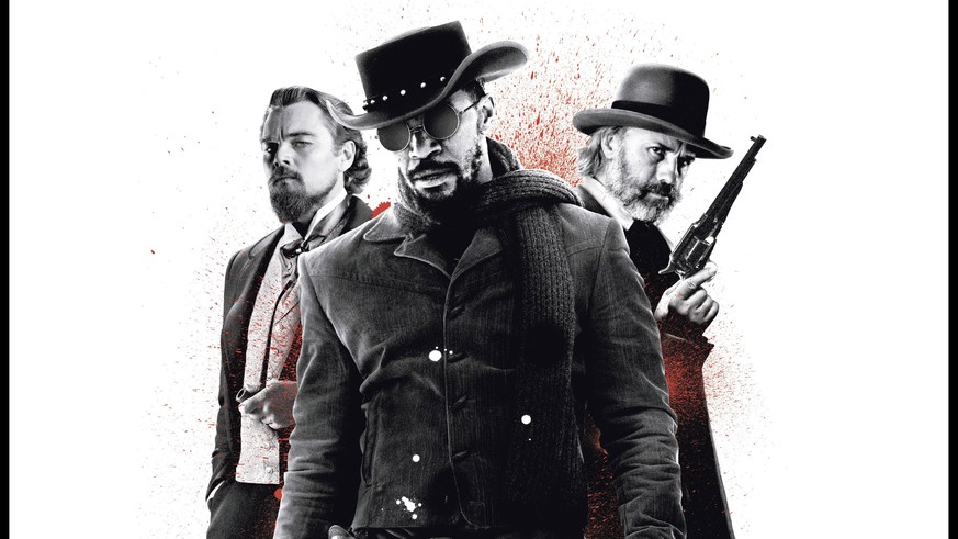 Columbia Pictures - The Weinstein Company - Double Feature Films / DR DJANGO UNCHAINED de Quentin Tarantino 2012 USA avec Leonardo DiCaprio, Jamie Foxx et Christoph Waltz western PUBLICATIONxINxGERxSU ...