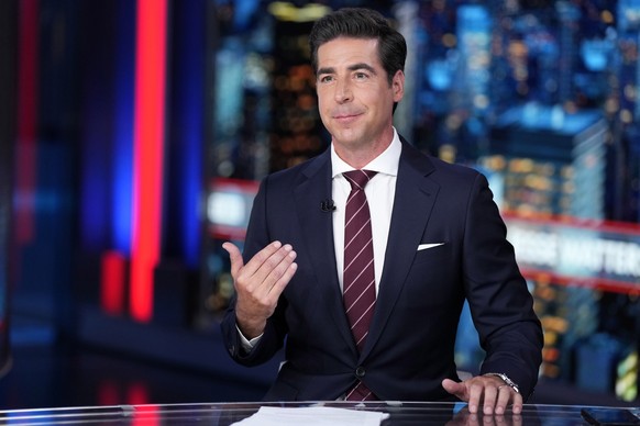 Jesse Watters appears during his debut 8 p.m. EDT time slot on &quot;Jesse Watters Primetime&quot; on Monday, July 17, 2023, in New York. (Photo by Charles Sykes/Invision/AP)