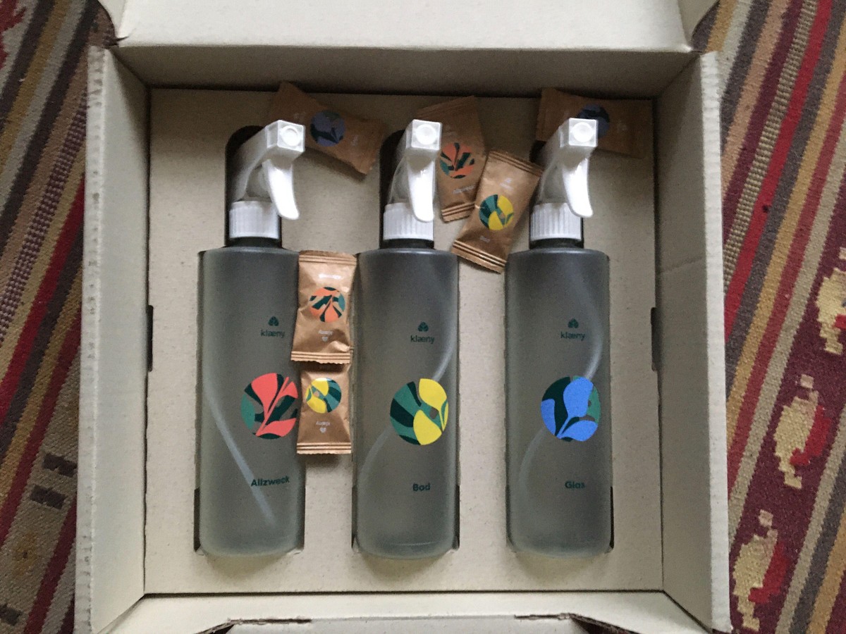 So sehen die Flaschen und Tabs von klaeny aus.
