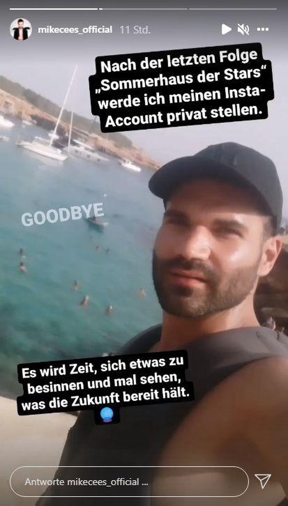 "Goodbye": Mike macht eine Ankündigung bei Instagram.