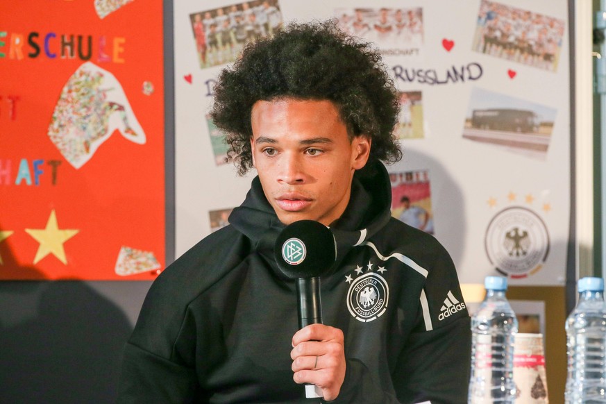 Leroy Sané bekam die provokanteste Frage ab.&nbsp;