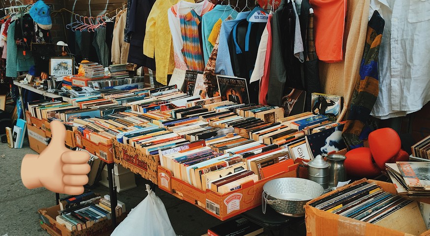 Mit diesen 7 Hacks wirst du deine Sachen auf dem Flohmarkt los
