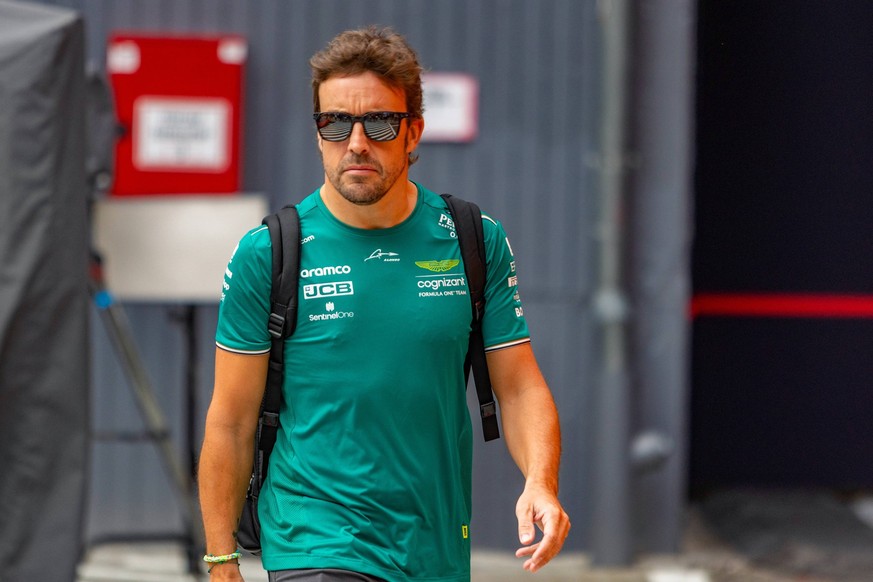 Formel 1 GP Budapest / Ungarn. Feitag, 21.07.2023 Fernando Alonso ESP Aston Martin Formula One Team Formel 1 GP Budapest / Ungarn. Feitag, 21.07.2023 *** Formula 1 GP Budapest Hungary Friday, 21 07 20 ...