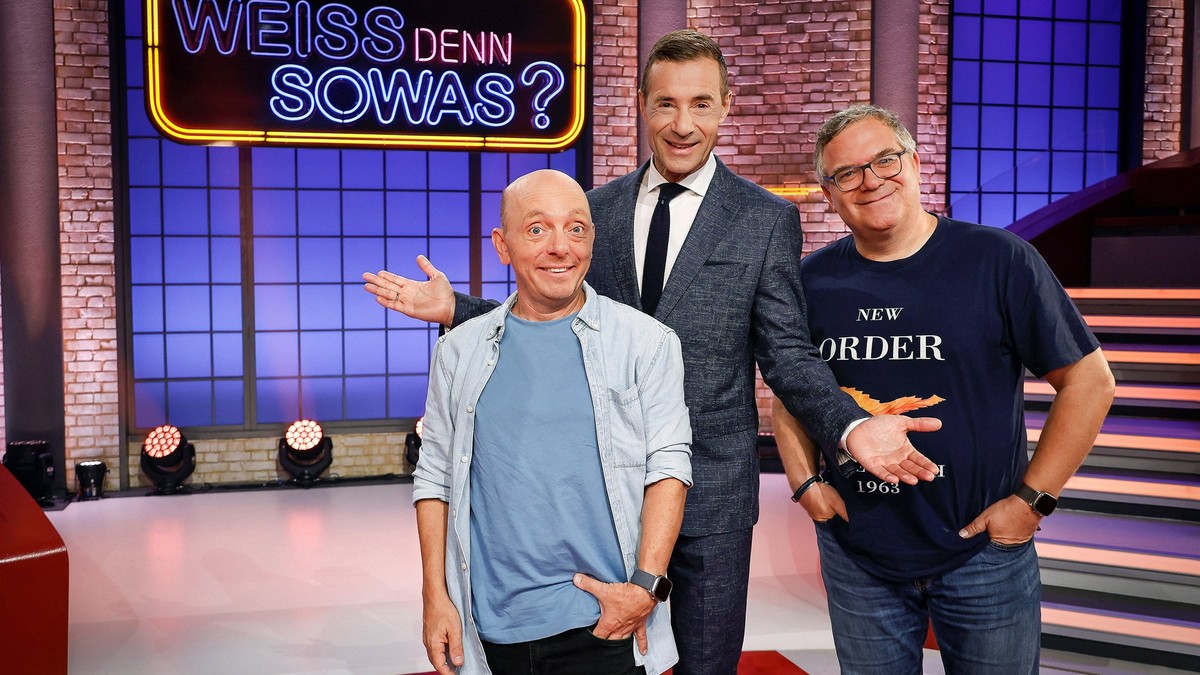 ARD WER WEISS DENN SOWAS? Das erfolgreiche Ratequiz kehrt zurück, ab (07.10.24) immer montags bis freitags um 18.00 Uhr im Ersten.
Die 11. Staffel der Vorabend-Quizshow „Wer weiß denn sowas?“ startet  ...