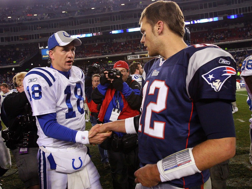 Manning gegen Brady: Das war über 10 Jahre DAS Duell in der AFC.
