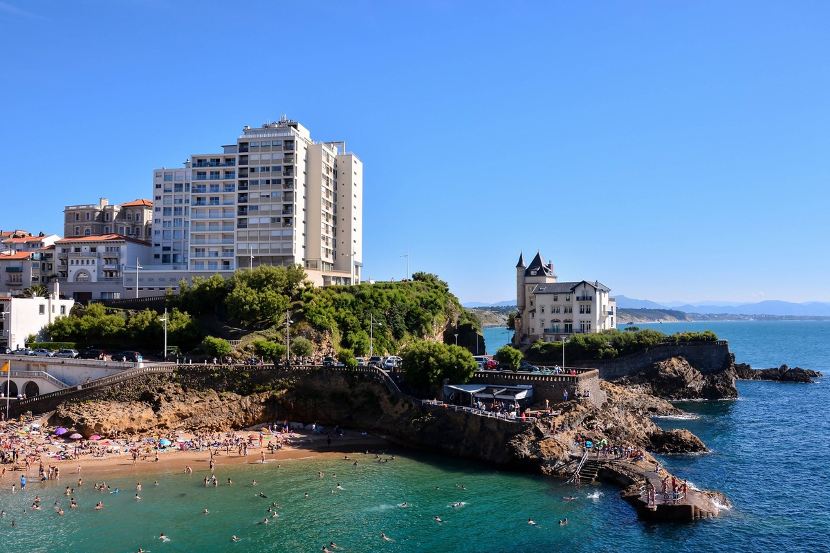 Details und Landschaften der Stadt Biarritz in Frankreich Photo picture details and landscapes of Biarritz city in France Copyright: xZoonar.com/albertoxgiacomazzix 22757744