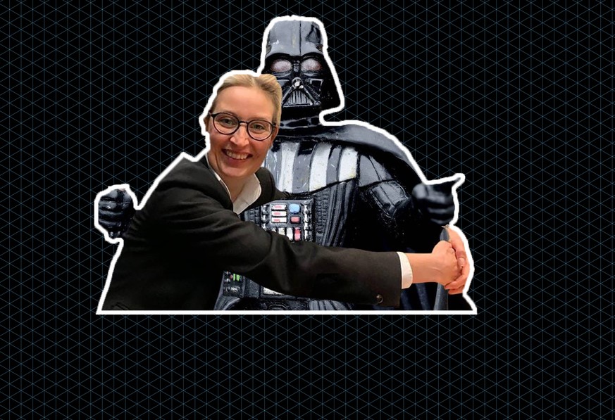 #weidelhuggingthings: Alice Weidel als Meme. Was lustigeres wirst du heute nicht sehen!