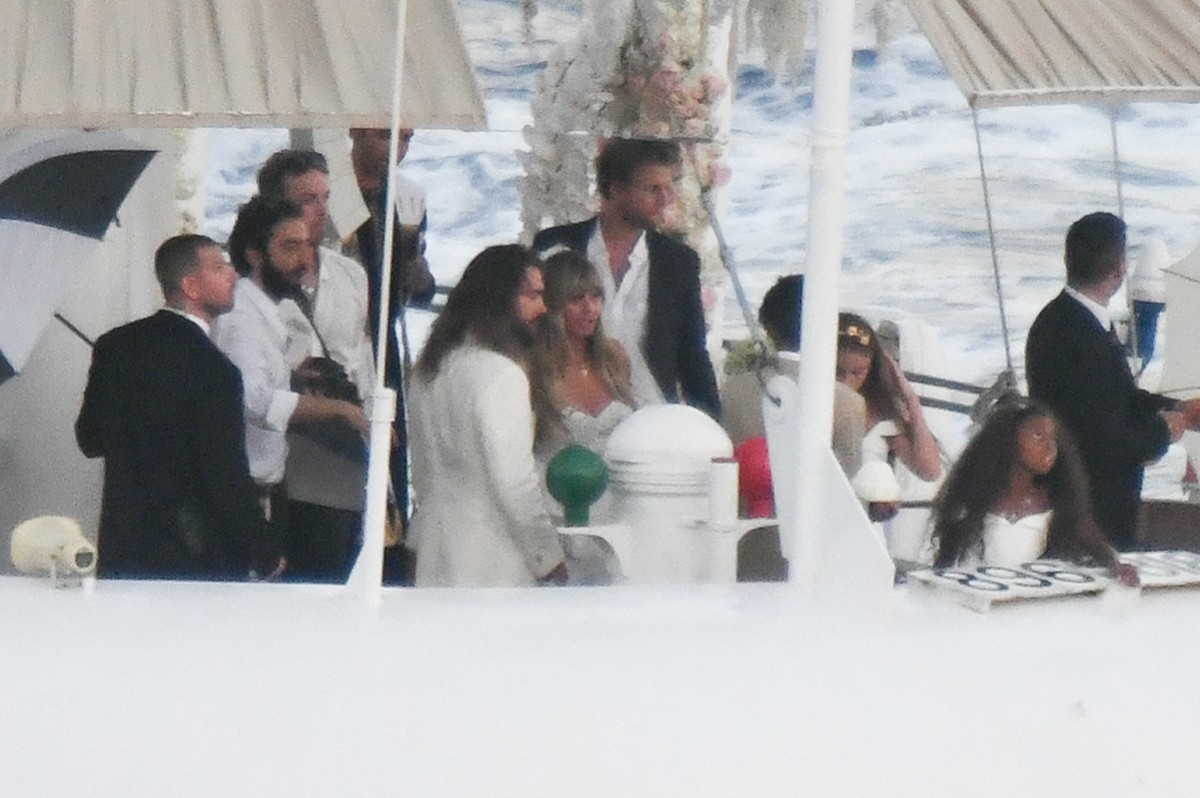 Heidi Klum and Tom Kaulitz are seen getting married on Christina O yacht on August 03, 2019 in Capri, Italy.
Pictured: Heidi Klum and Tom Kaulitz
Ref: SPL5107409 030819 NON-EXCLUSIVE
Picture by: ...