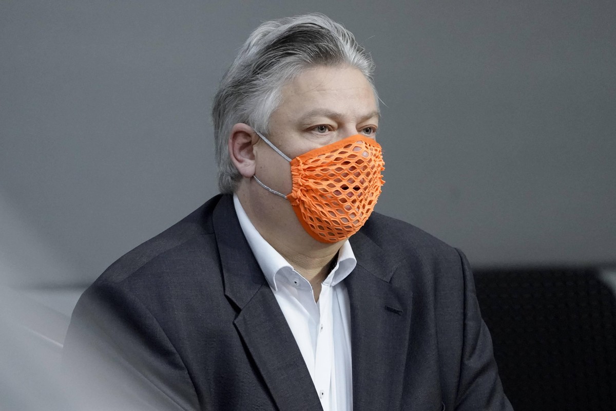 Bilder des Jahres 2020, News 11 November News Themen der Woche KW47 News Bilder des Tages Eklat in der 193. Bundestagssitzung Aktuell, 20.11.2020, Berlin, Thomas Seitz erhielt eine Ruege von der Vizep ...