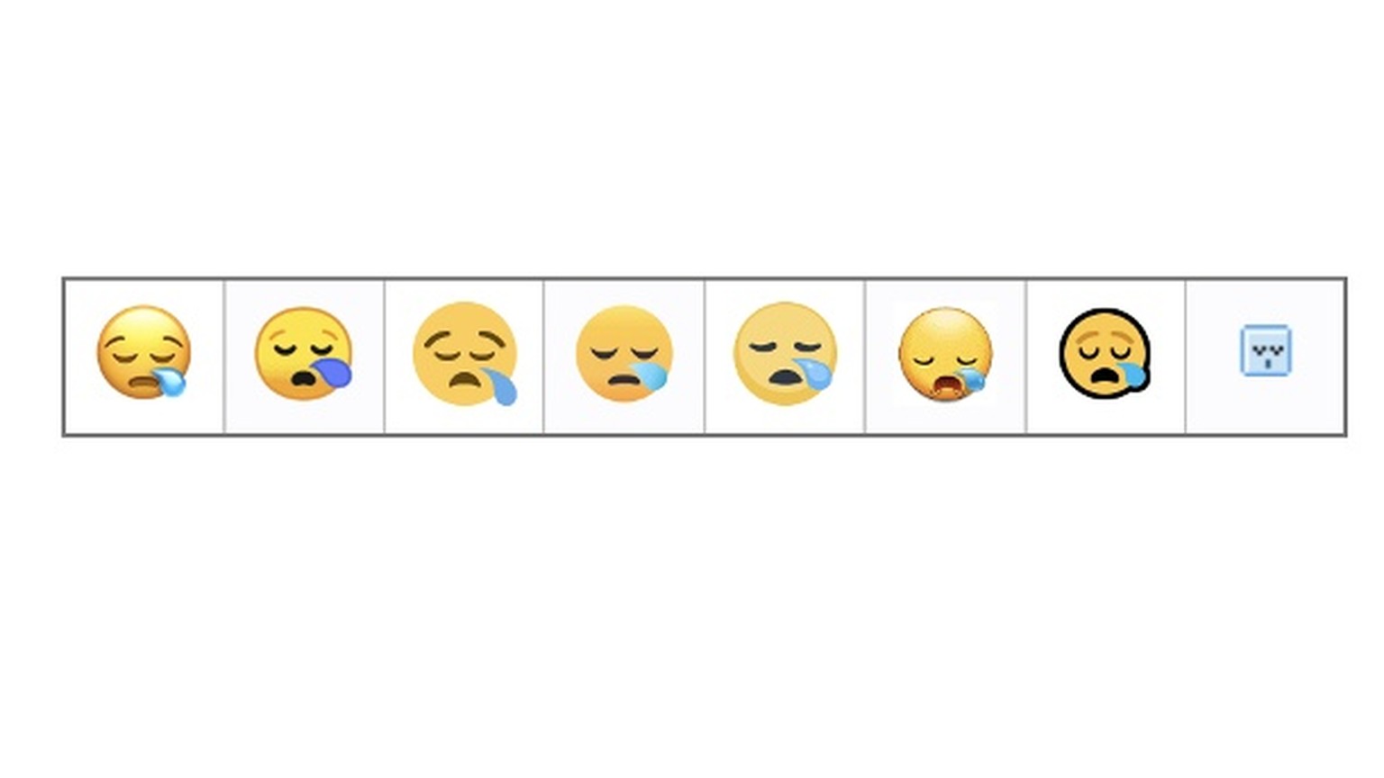 Wangen und händen mit roten smiley Emoji Bedeutung: