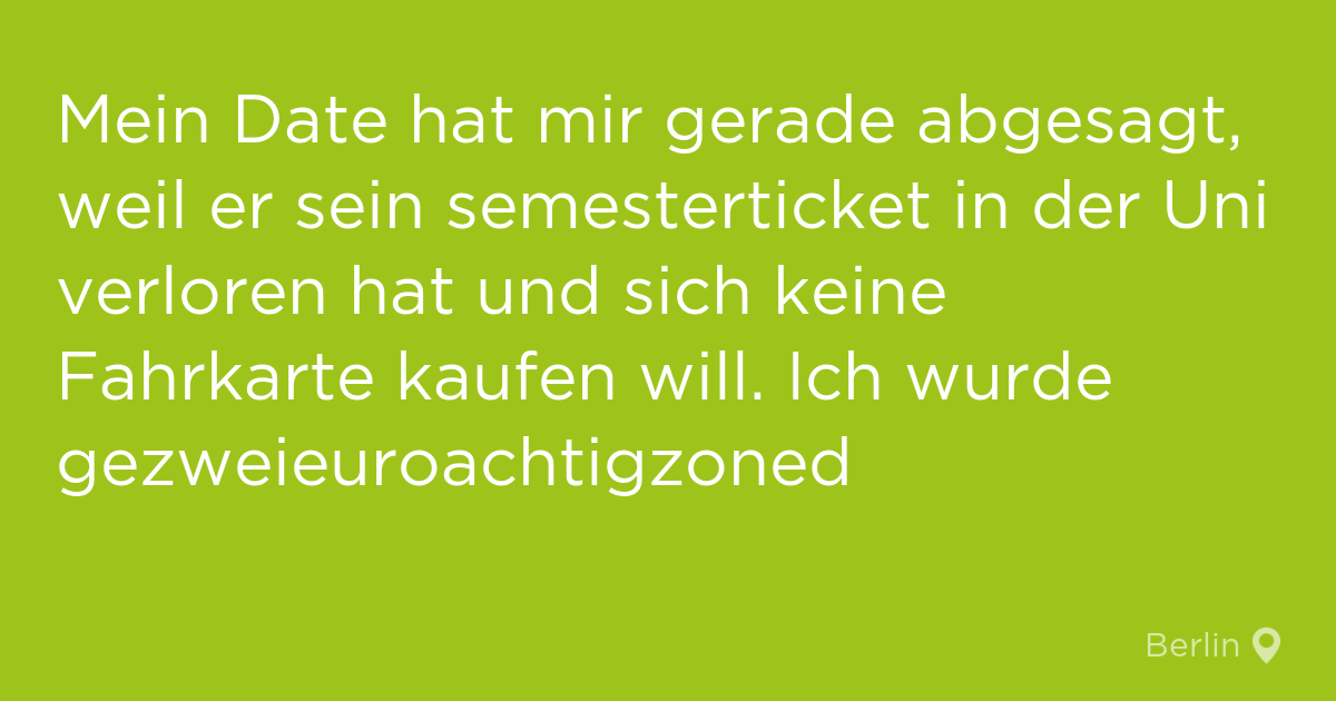 Liebes-Endstation: Kurzstrecke.