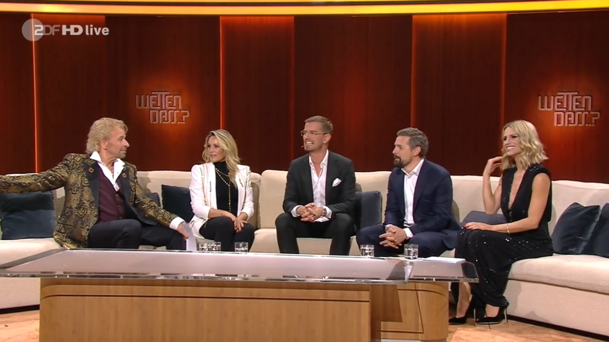 Gottschalk mit Helene Fischer, Joko, Klaas und Michelle Hunziker