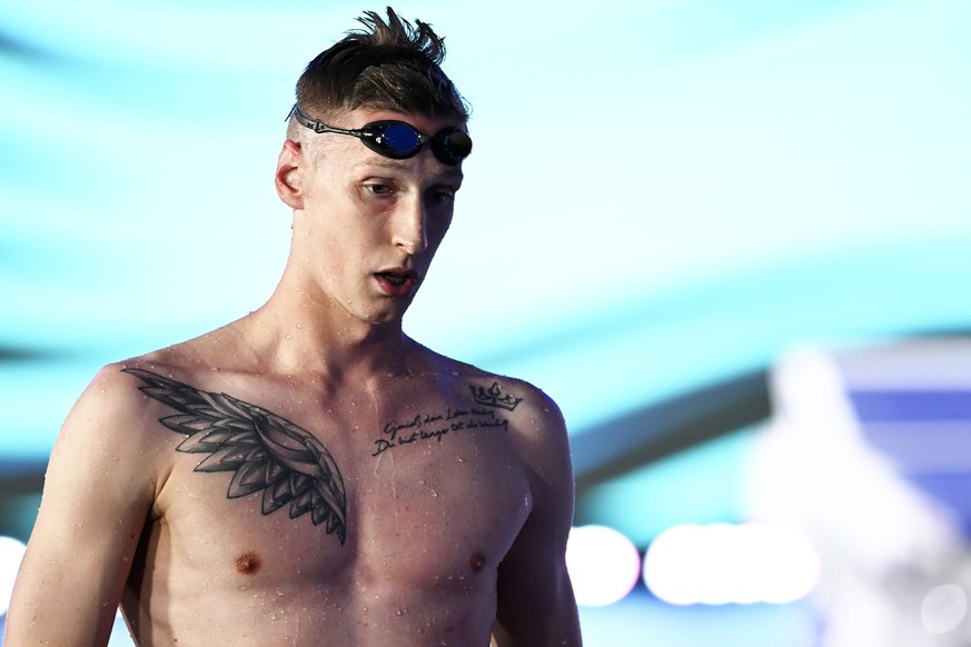 WELLBROCK Florian Team GER 3.Platz Finale 1500m Freistiel der Maenner FINA Schwimmweltmeisterschaften 2022 in Budapest am 21. 06.2022 in Budapest *** WELLBROCK Florian Team GER 3 Place Final 1500m Fre ...