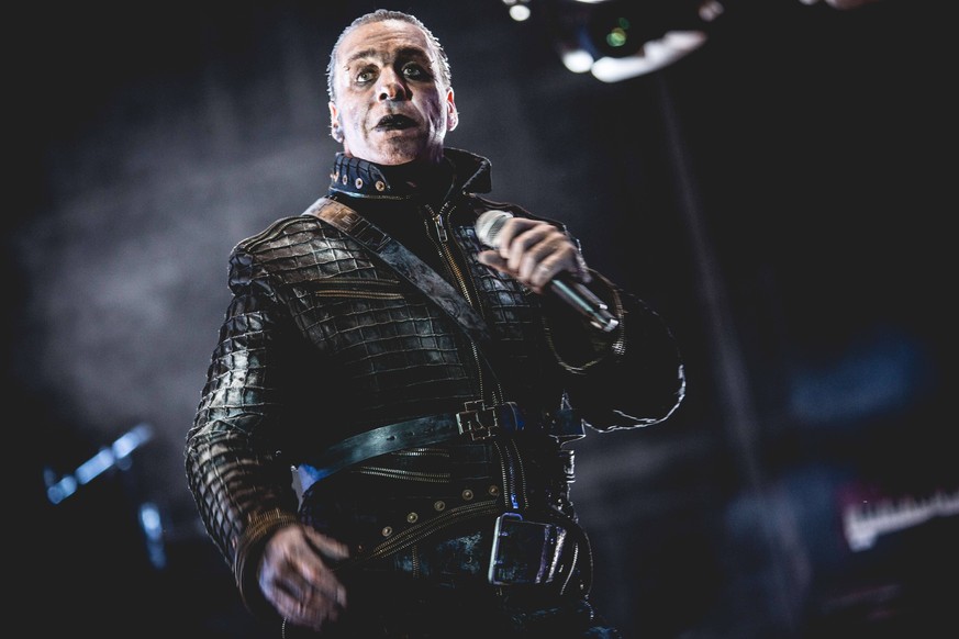 June 30, 2017 - Italia - The singer Till Lindemann in concert with the Rammstein at the heavy metal music festival Gods Of Metal staged at the Autodromo Nazionale Monza. Monza, Italy. 2nd June 2016 It ...