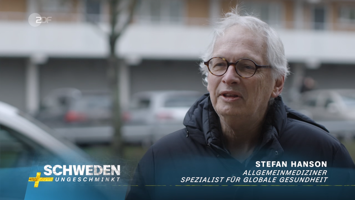 Mediziner Hanson sagt, Lockdown und Masken seien in Schweden "der Antichrist".