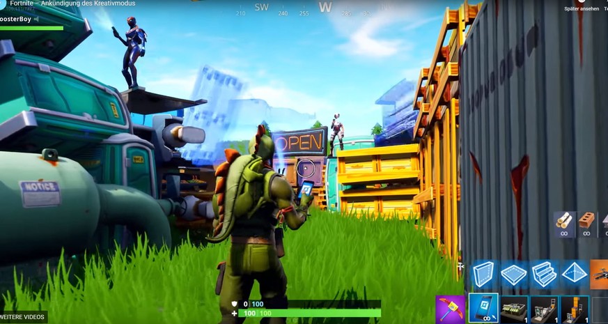 "Fortnite" macht mit neuem Modus einen auf "Minecraft"