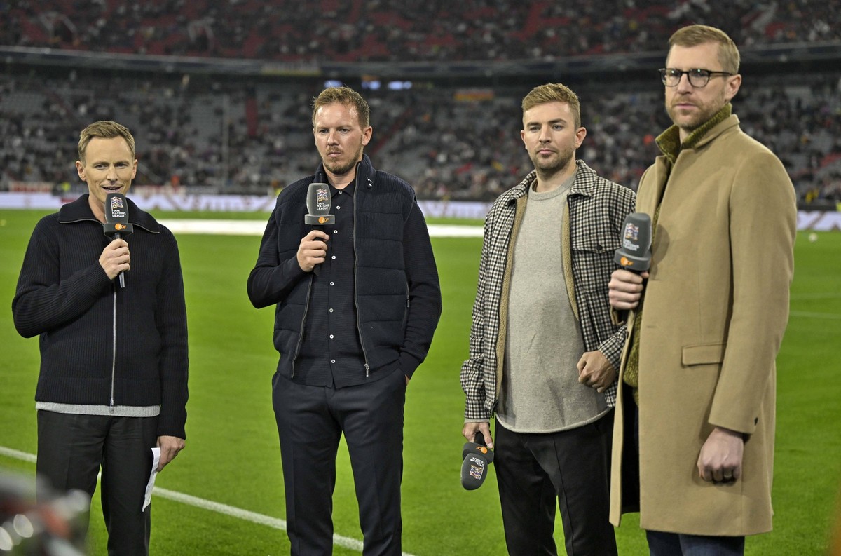 14.10.2024, Fussball UEFA Nations League 2024/25, Gruppe 3, 4.Spieltag, Deutschland - Niederlande, in der Allianz-Arena in M