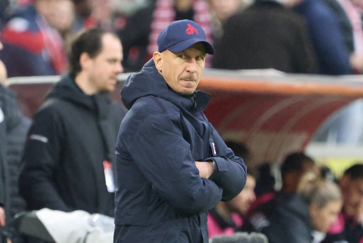 25.01.2025, Fussball, Herren, 2. Bundesliga, Saison 2024/2025, 1. FC K�ln - SV 07 Elversberg, Trainer Gerhard Struber 1. FC K�ln K�ln Rhein-Energie-Stadion Nordrhein-Westfalen Deutschland DE *** 25 01 ...