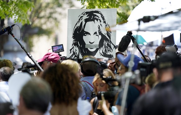 Die "Free Britney"-Bewegung unterstützt Spears seit Monaten.