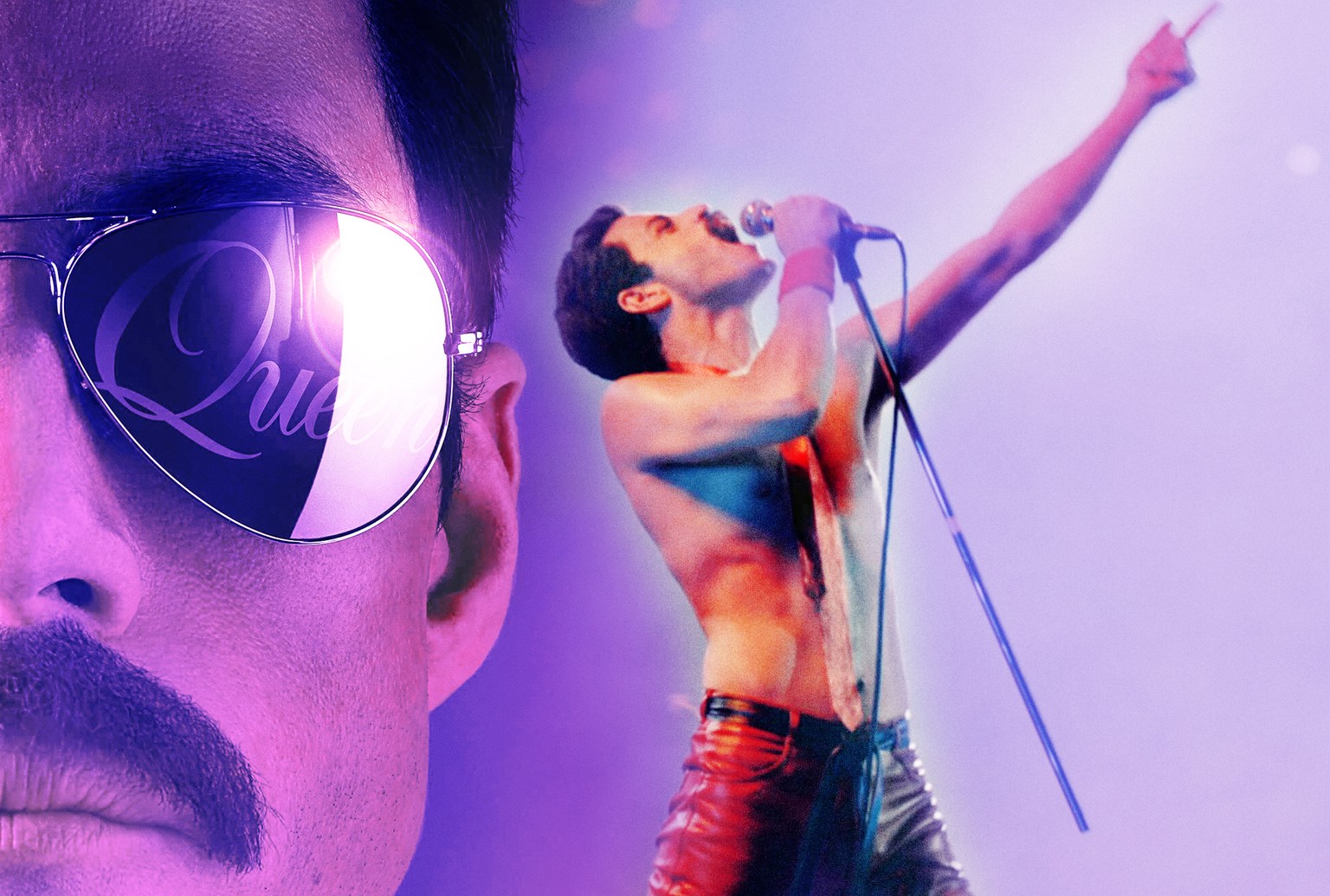 Joseph Mazzello, Rami Malek, and Ben Hardy in Bohemian Rhapsody (2018) Twentieth Century Fox Film Corporation Los Angeles CA PUBLICATIONxINxGERxSUIxAUTxONLY 33597_002THA