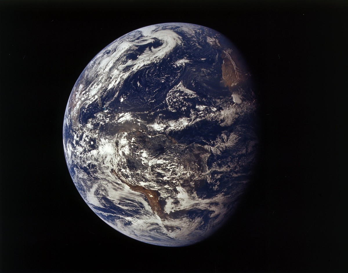 ARCHIV - 26.07.1971, ---, Weltraum: Die Erde aus dem Weltall. (zu dpa: