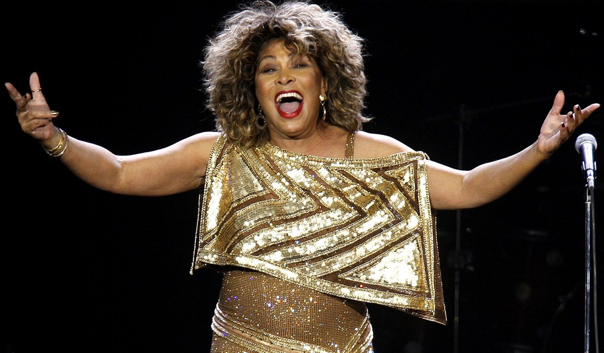 CAPTION CORRECTION: CORRECTS DAY OF DEATH TO WEDNESDAY, MAY 24, 2023: FILE - Tina Turner performs during a concert on Tuesday, March 3, 2009, at the O2 Arena, in London. Turner died Wednesday, after a ...