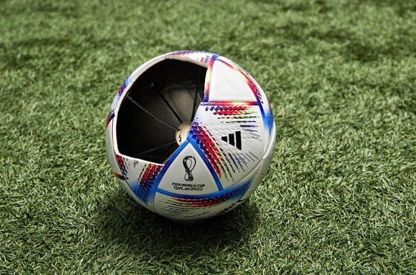 adidas announces that the Official Match Ball of the FIFA World Cup, WM, Weltmeisterschaft, Fussball 2022 will feature new connected ball technology, which will be used to enhance the VAR system by pr ...