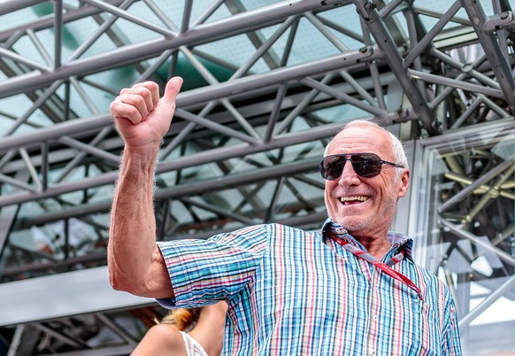 09.07.2017, Red Bull Ring, Spielberg, AUT, FIA, Formel 1, Grosser Preis von Oesterreich, Rennen, im Bild Dietrich Mateschitz (AUT) Red Bull Gruender und Eigentuemer // CEO and Founder of Red Bull Diet ...