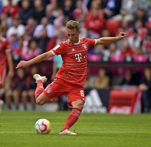 Joshua Kimmich ist bei Bayern in eine Führungsrolle hineingewachsen.
