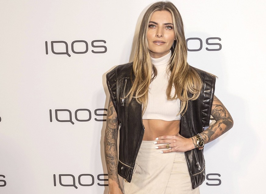 Sophia Thomalla bei der Eröffnung des IQOS Store im Zeil 123. Frankfurt am Main, 23.10.2019 *** Sophia Thomalla at the opening of the IQOS Store in Zeil 123 Frankfurt am Main, 23 10 2019 Foto:xM.xWehn ...