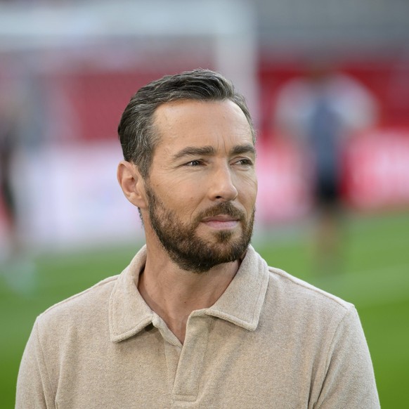 Sven VOSS, GER, Moderator ZDF, Fussball Laenderspiel der Frauen, Freundschaftsspiel, Deutschland GER - Vietnam VIE 2:1, am 24.06.2023 in Offenbach/ Deutschland. Â *** Sven VOSS, GER, presenter ZDF, wo ...