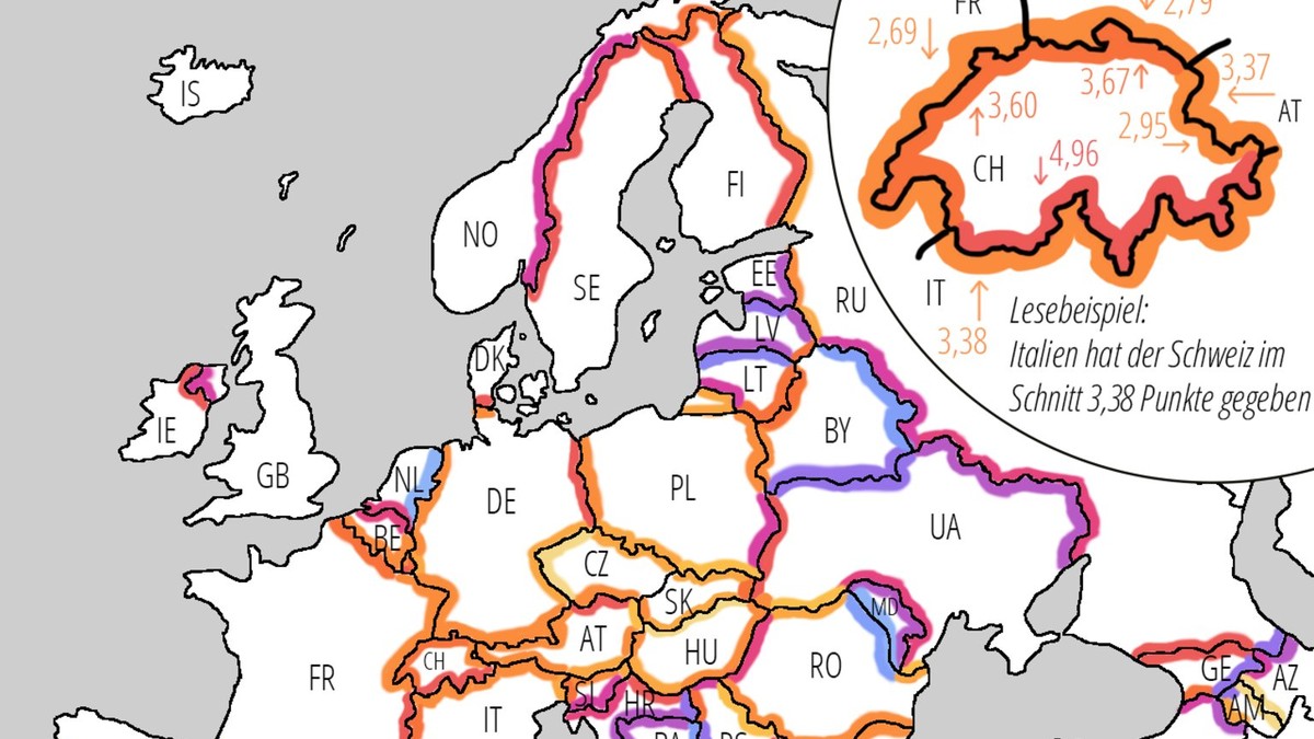 ESC 2019 Dieses Land hat Deutschland noch nie einen Punkt gegeben