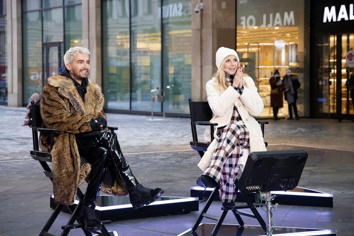 Heidi Klum bekam in dieser Folge Unterstützung von Schwager Bill Kaulitz.