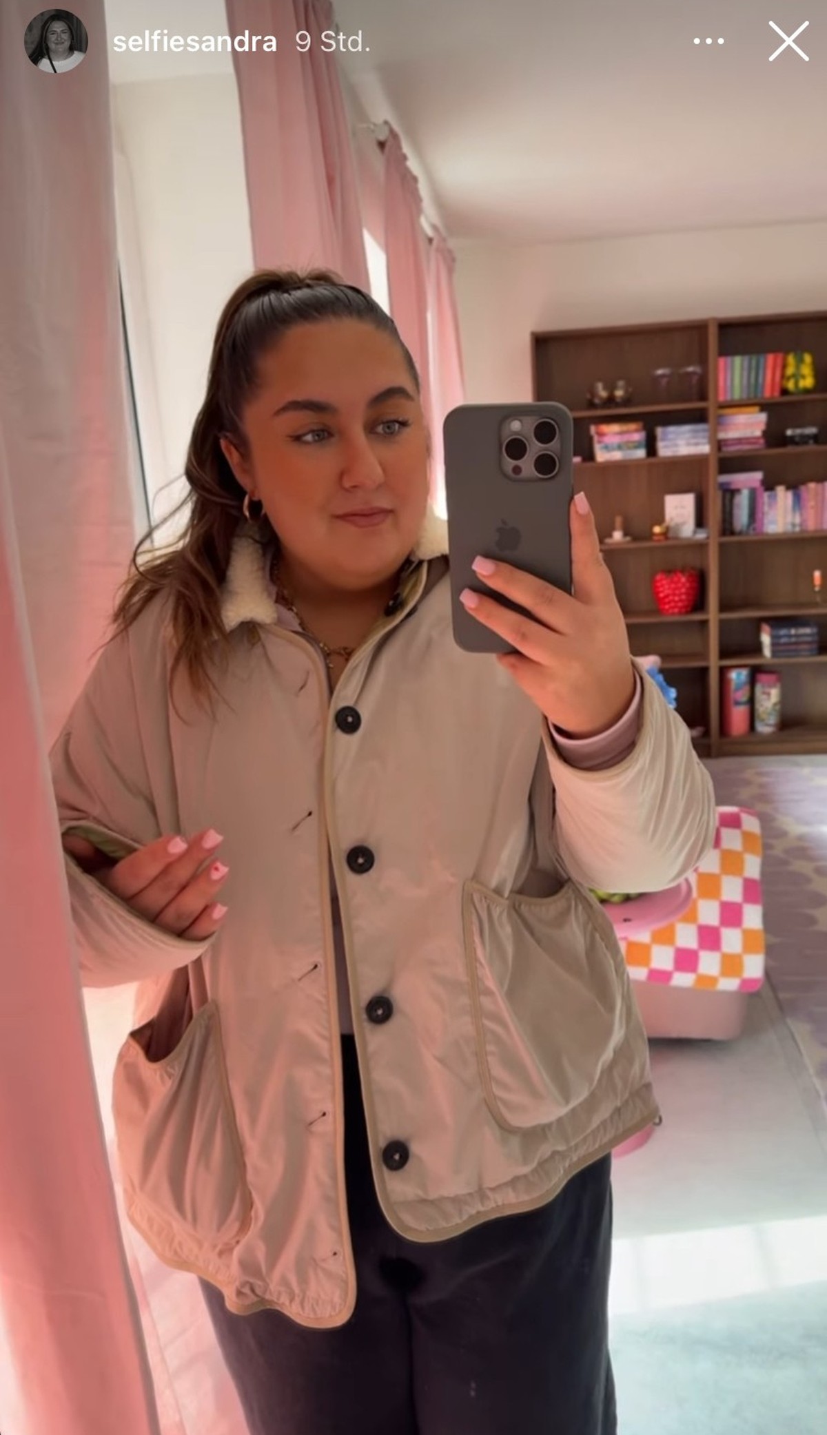 SelfieSandra gibt an, nicht tanzen zu können.