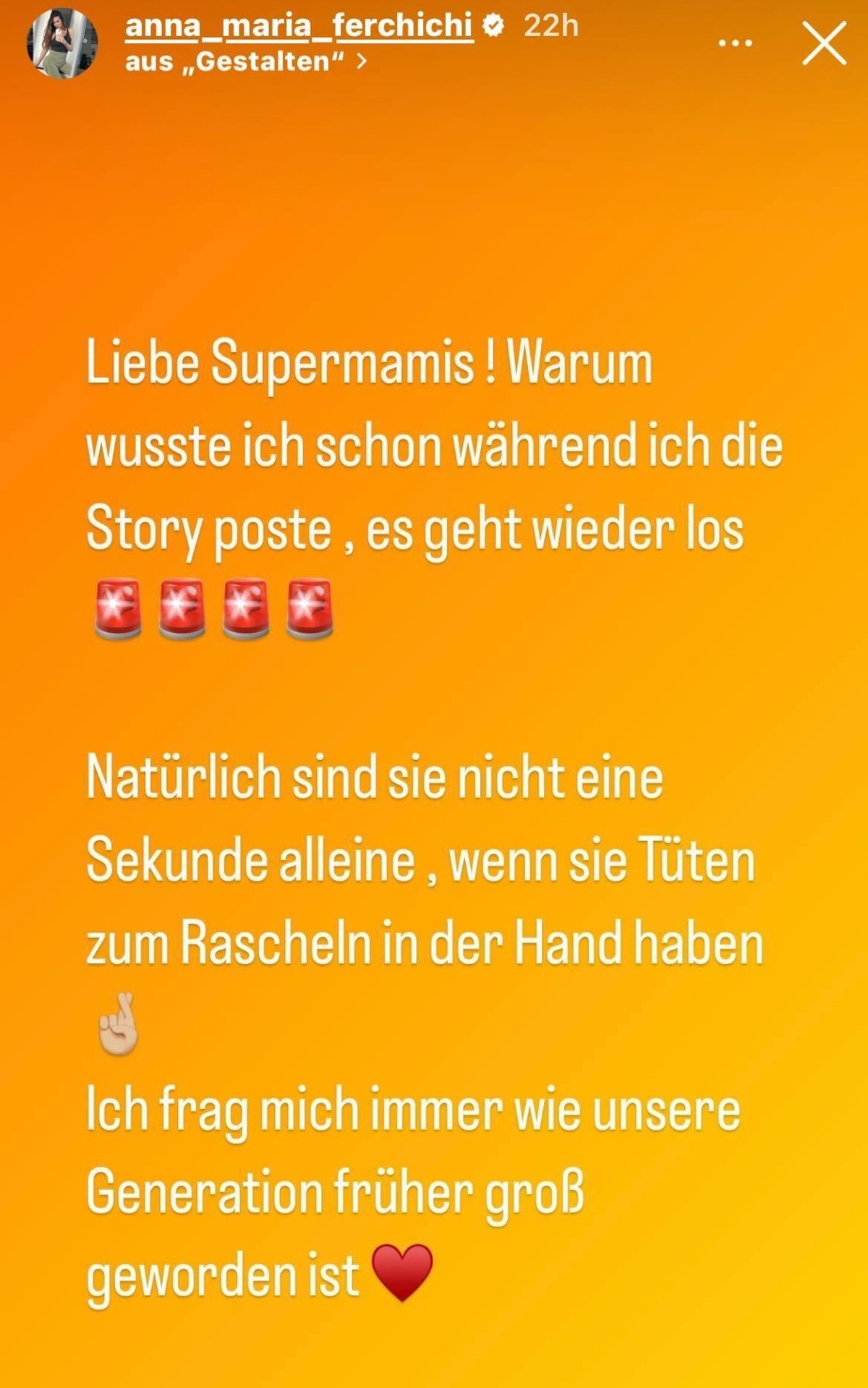 Hier geht Anna-Maria auf die Kritik von einigen Nutzerinnen ein.