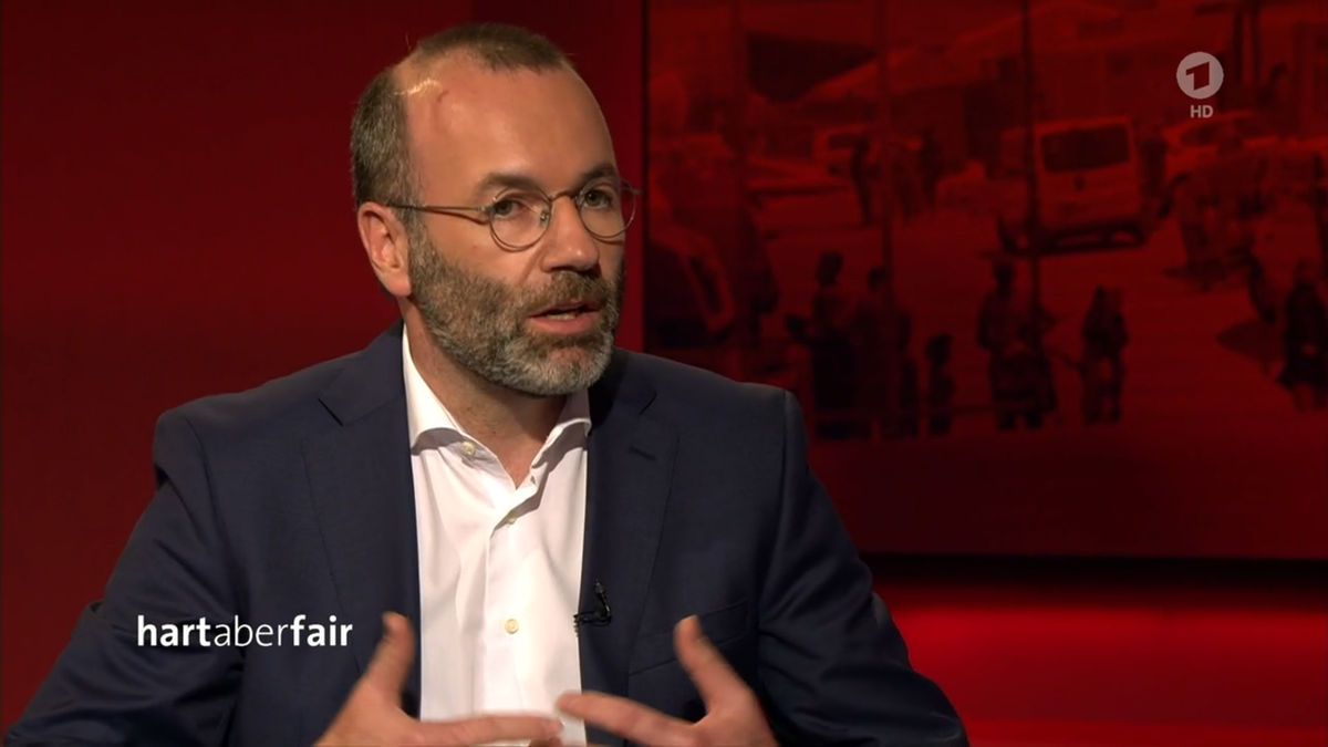 CSU-Europa-Abgeordnete Manfred Weber sieht es ganz rustikal.
